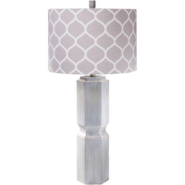 Artistic Weavers Salih 33 in. Washed Gray Indoor Table Lamp