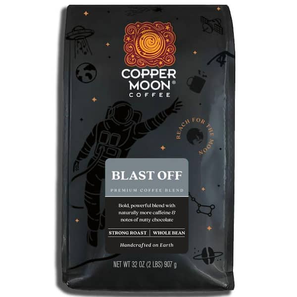 32 oz. Blast Off Blend, Strong Roast, Coffee Beans