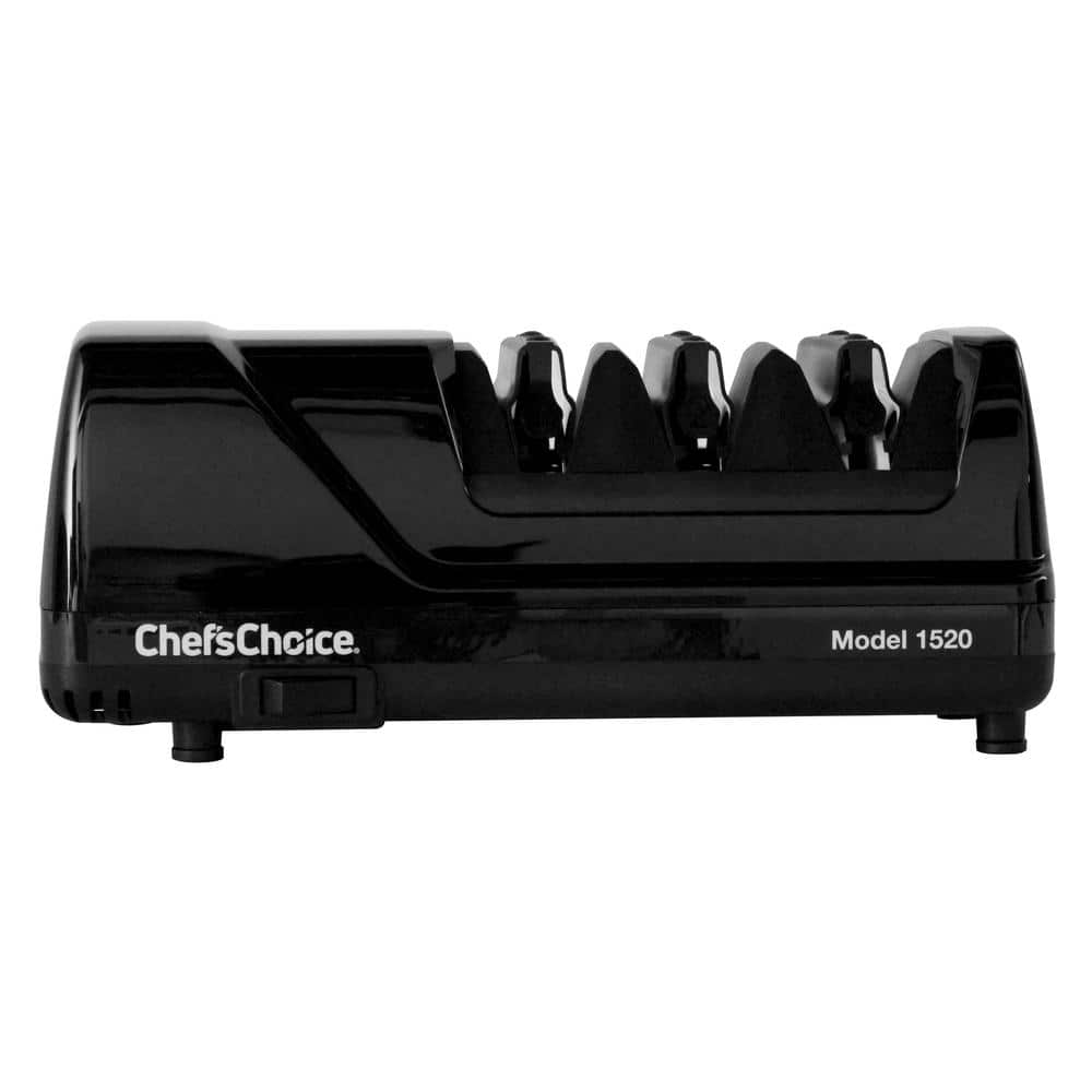 Chef's Choice 1520 sharpening machine with a sharpening angle of