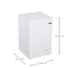 Magic Chef 5.0 cu. ft. Chest Freezer in White HMCF5W4 - The Home Depot