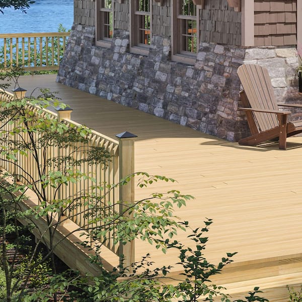 6 ft. Southern Yellow Pine Rail Kit with B2E Balusters