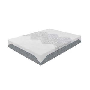 Dreamwave King Medium-Firm Gel Memory Foam Hybrid 12" Bed-in-a-Box Mattress