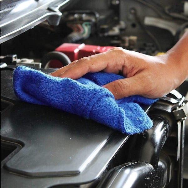 Blue Shop Towels (Case of 150) - The Clean Store