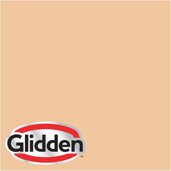 Glidden Premium 5 gal. #HDGO45U Glazed Peach Semi-Gloss Interior Paint with Primer