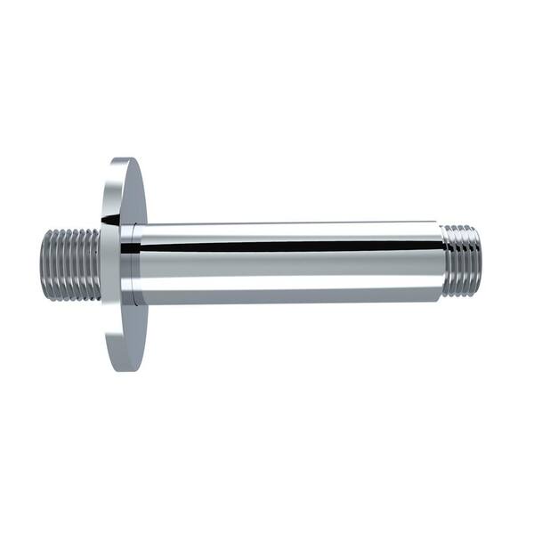 8 in. Metal Round Shower Arm, Chrome