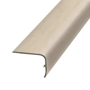 Lagoon 1.32 in. Thick x 1.88 in. Wide x 78.7 in. Length Vinyl Stair Nose Molding