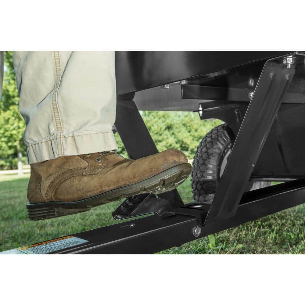 Agri-Fab 750 lb Black Steel Utility Dump Trailer