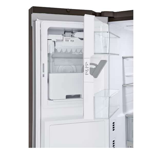 LG 26 cu. ft. Smart Counter-Depth MAX French Door Refrigerator with Dual  Ice Makers in PrintProof Stainless Steel LRFXC2606S - The Home Depot