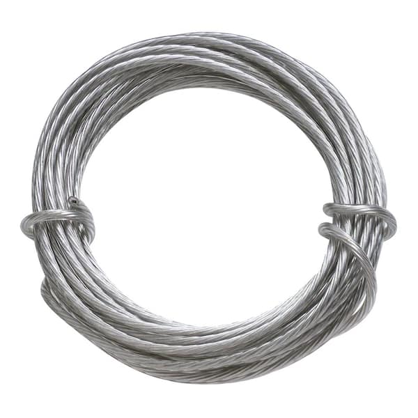 1-1/4 in. x 9 ft. 30 lb. Stainless Steel Hanging Wire