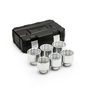 3/4 in. Drive 12-Point SAE Standard Socket Set (6-Piece)