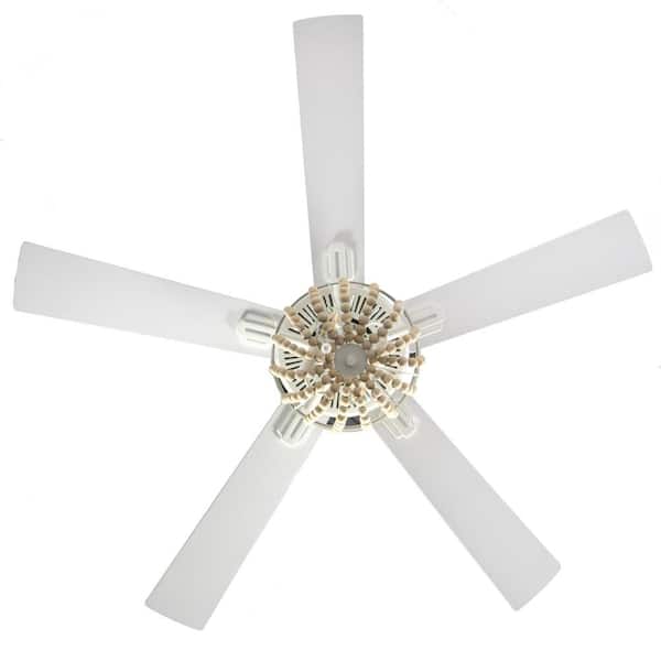 Led Indoor Cream Ceiling Fan With Light, Cream Ceiling Fan With Light