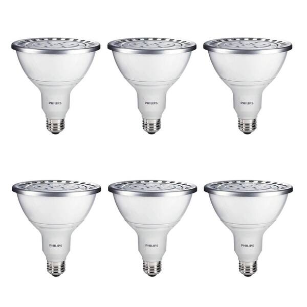 Philips 120W Equivalent PAR38 Dimmable LED Spot Cool White (4000K) (6-Pack)