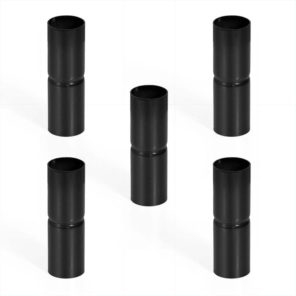 1-5/8 in. Chain Link Fence Black Galvanized Steel Top Rail Sleeve (Pack of 5) price history on PriceWatchPro