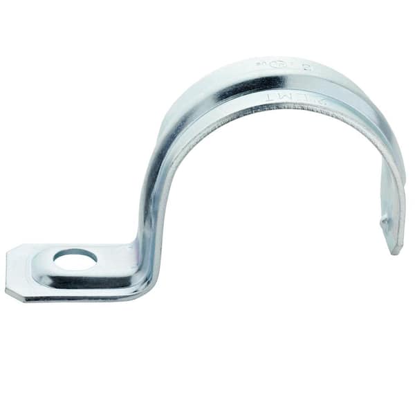 Commercial Electric - 2 in. Electrical Metallic Tubing (EMT) One-Hole Strap (2-Pack)