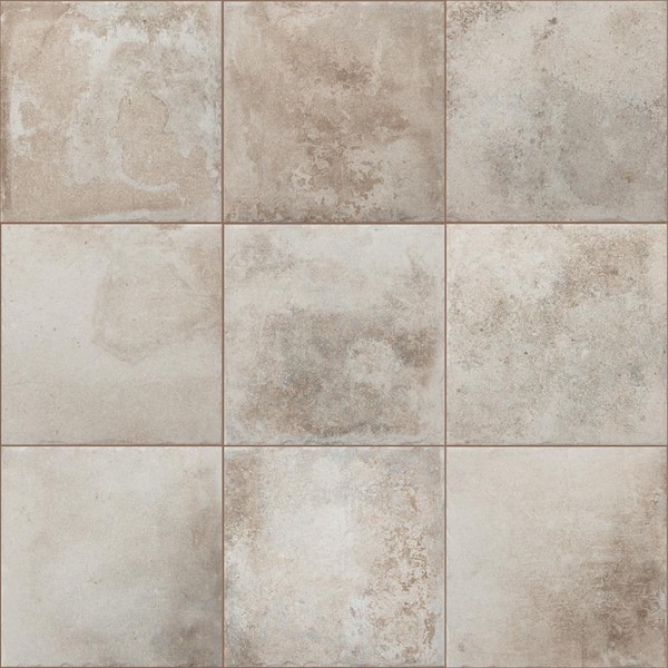Merola Tile Americana Boston Downtown 8-3/4 in. x 8-3/4 in. Porcelain Floor and Wall Tile (11.0 sq. ft./Case)