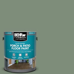 1 gal. #450F-5 Amazon Moss Gloss Enamel Interior/Exterior Porch and Patio Floor Paint