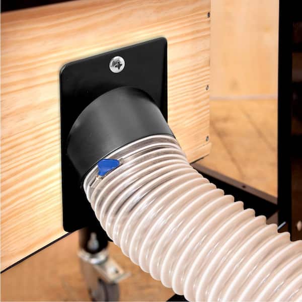 4 in. Angled Dust Port for Dust Collection Systems