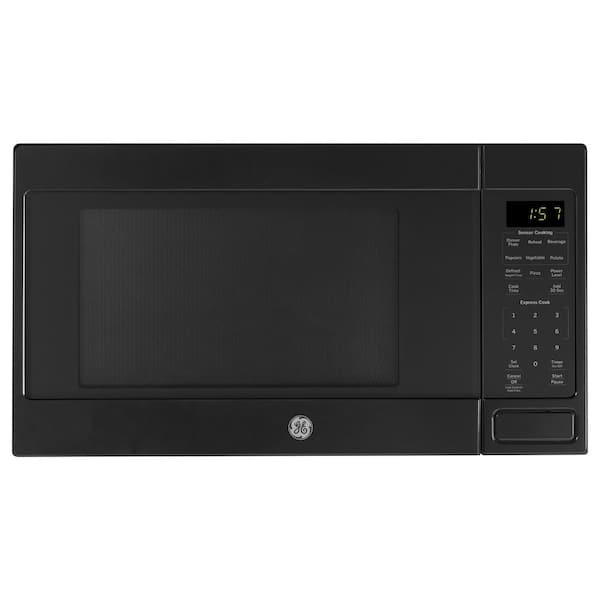 GE 1.6 cu. ft. Countertop Microwave in Black with Sensor Cooking