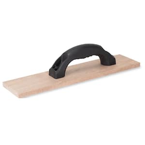 14 in. x 3-1/2 in. Wood Float with Structural Foam Handle