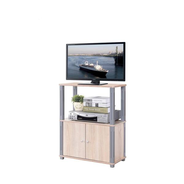 4D Concepts College Collection Natural and Gray TV Stand