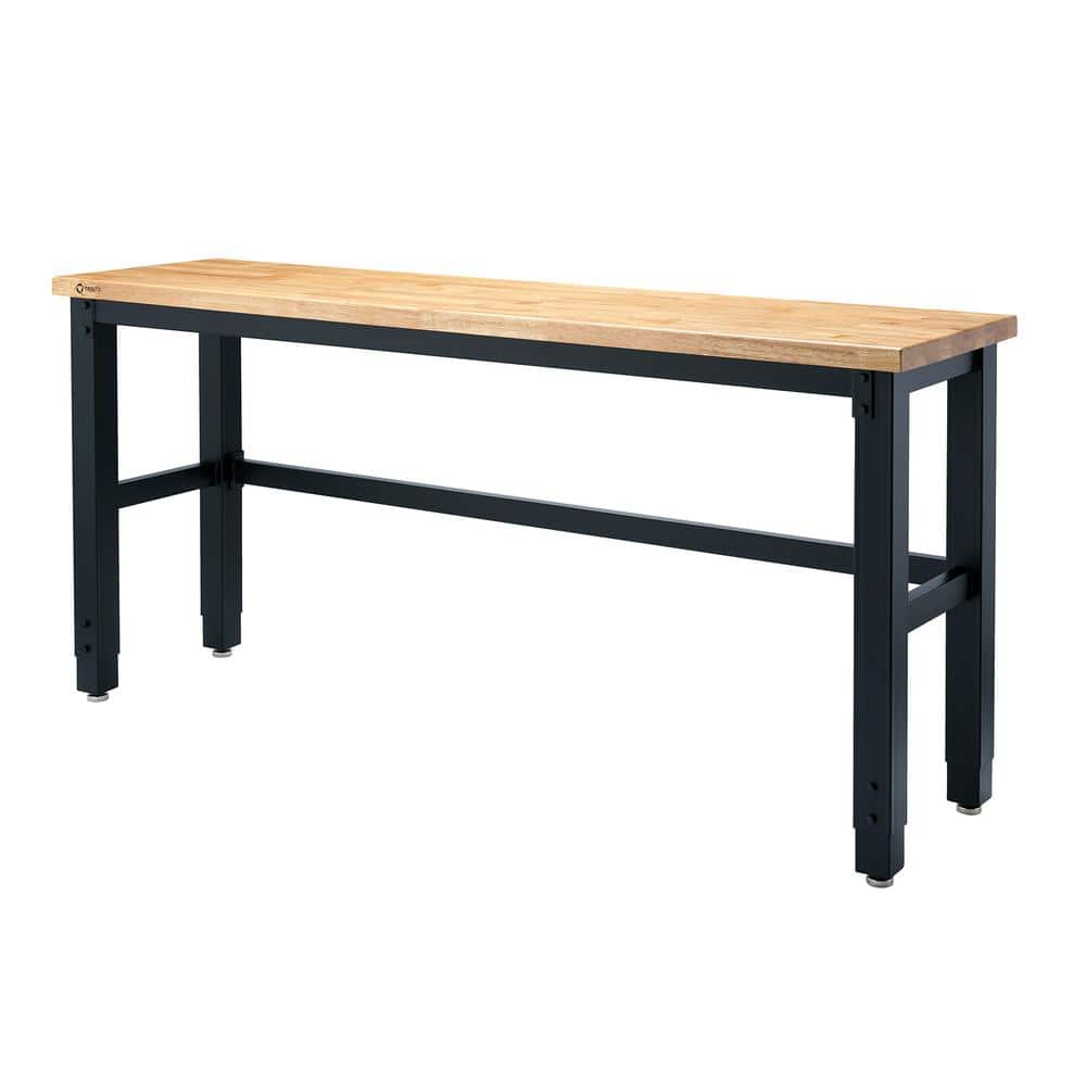 TRINITY 6 ft. W x 19 in. D  Wood Top Work Table