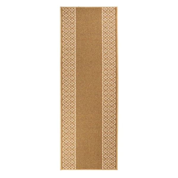 RugStylesOnline Berber Series Beige 26 in. x 26 ft. Your Choice Length ...