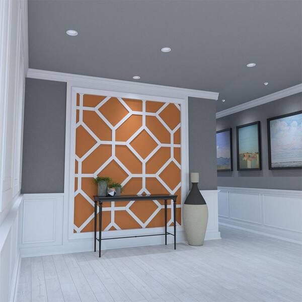 Large Cameron Decorative Fretwork Wall Panels in Architectural Grade PVC