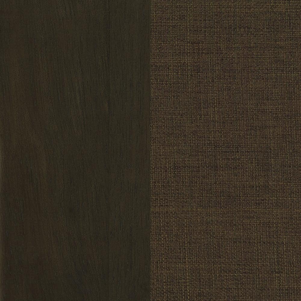 Rich Cocoa Brown Upholstered Transitional Side Chair Set