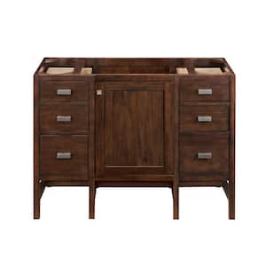 Addison 47.9 in. W x 23.4 in.D x 34.5 in. H Single Vanity without Top in Mid Century Acacia