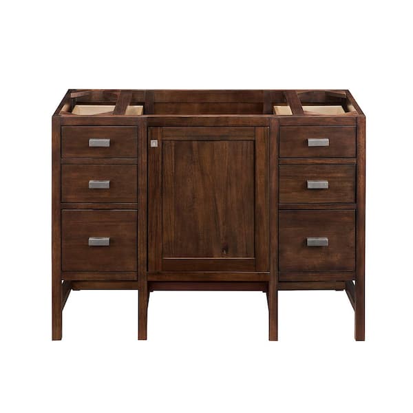 James Martin Vanities Addison 47.9 in. W x 23.4 in.D x 34.5 in. H Single Vanity without Top in Mid Century Acacia