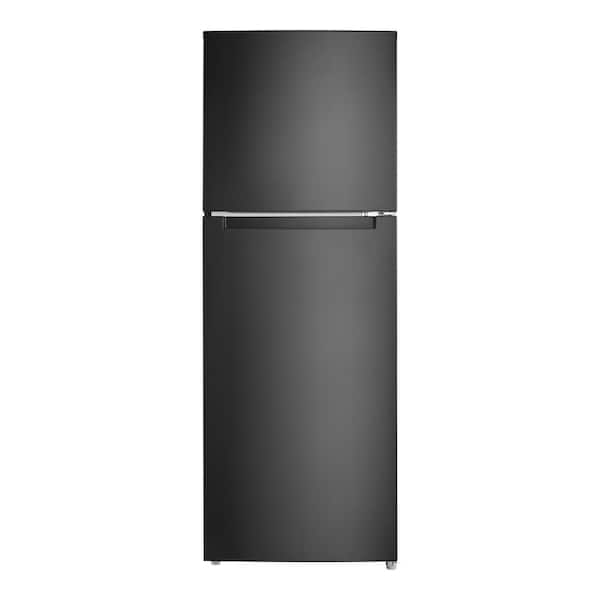 Vissani 10.1 cu. ft. Top Freezer Refrigerator in Black