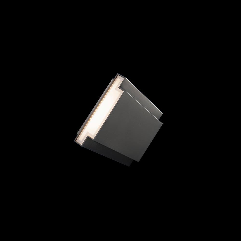 Layne Brushed Nickel LED Wall Sconce with Dimmable Feature