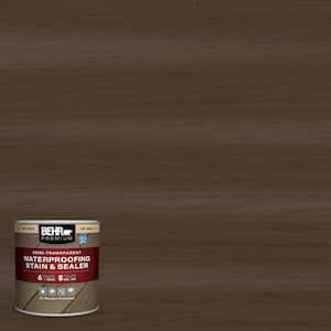 8 oz. #ST-111 Wood Chip Semi-Transparent Waterproofing Exterior Wood Stain and Sealer Sample