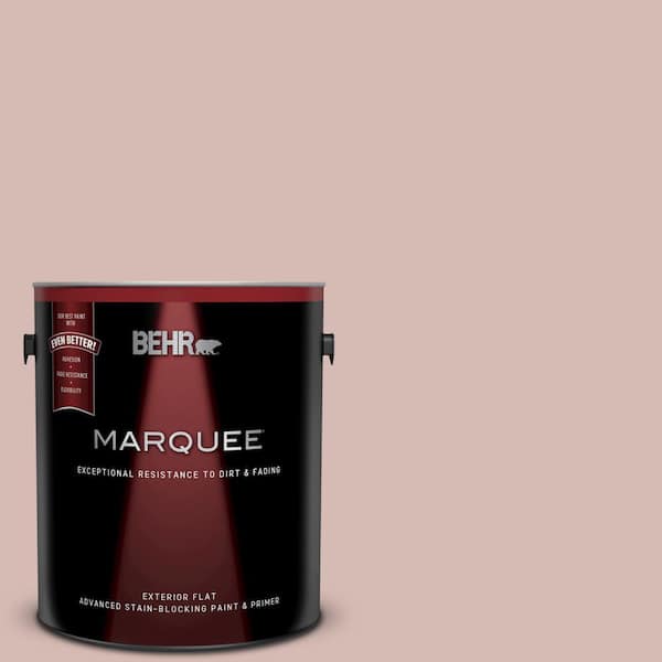 BEHR MARQUEE 1 gal. #UL110-13 First Waltz Flat Exterior Paint and Primer in One