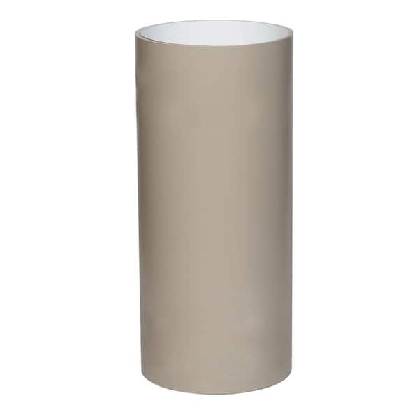 Amerimax Home Products 24 in. x 50 ft. Pebblestone Clay Aluminum PVC ...