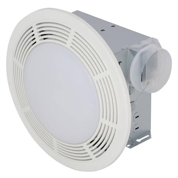Broan-Nutone  8663RP  Bathroom Exhaust Fan and 100-Watt Incandescent Light wi... 