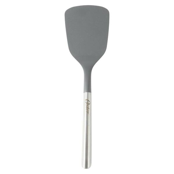 13 Inch Nylon Turner With Stainless Steel Handle in Silver