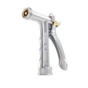 Metal Pistol Nozzle with Threaded Tip