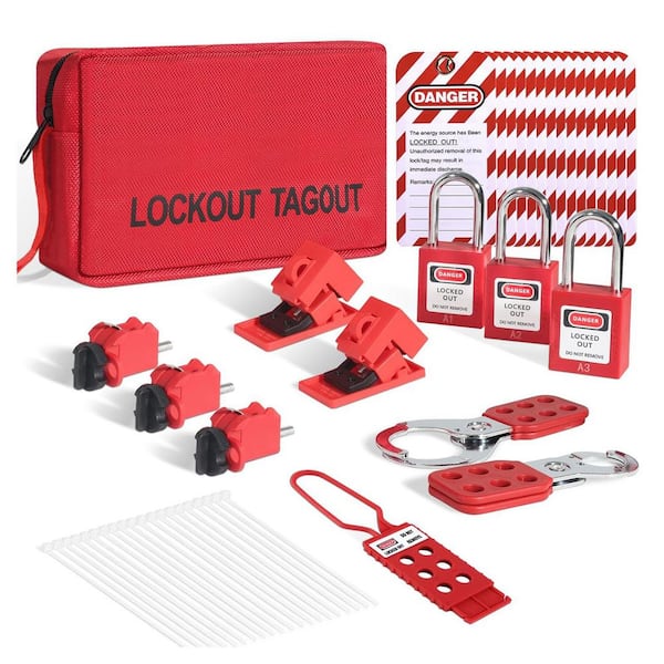 Brady Maintenance Department Lockout Tags (25-Pack) 65503 - The Home Depot