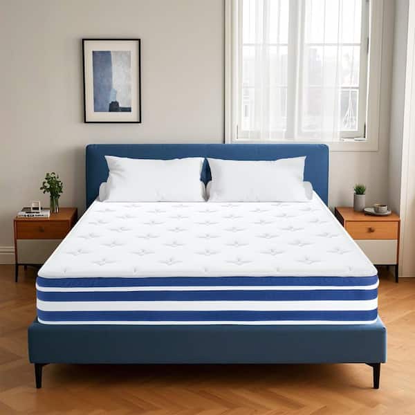 Comfort Series Full Medium Cooling Gel Memory Foam Hybrid Mattress 12 in. Breathable High Density Mattress