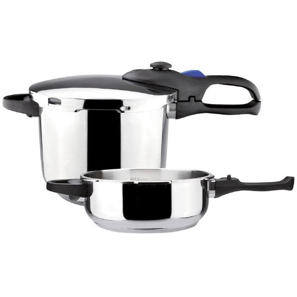 MAGEFESA Inoxtar 6L Rapid Pressure Cooker - 18/10 Stainless Steel, Works On All Hobs Including Induction