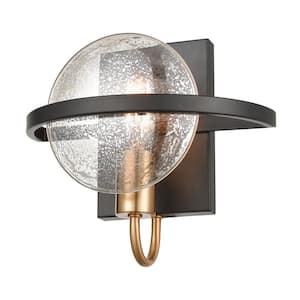 Oriah 1-Light Matte Black Wall Sconce