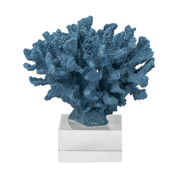 10.5 Blue Faux Coral Accent Decor - Bed Bath & Beyond - 29239037
