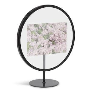 Infinity Round Picture Frame 4 in. x 6 in. , Black