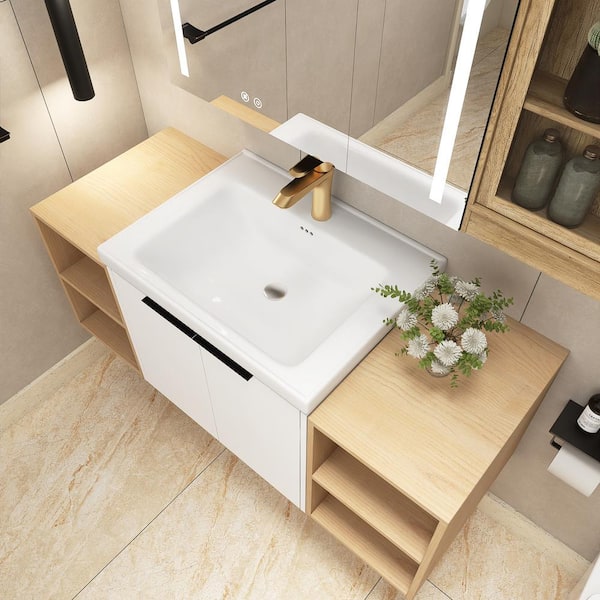 Staykiwi 48 in. W x 18.5 in. D x 21 in. H Floating Bath Vanity in