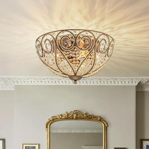 Commercial Electric 4-Pack 46 in. x 7.5 in. LED Flush Mount Ceiling ...