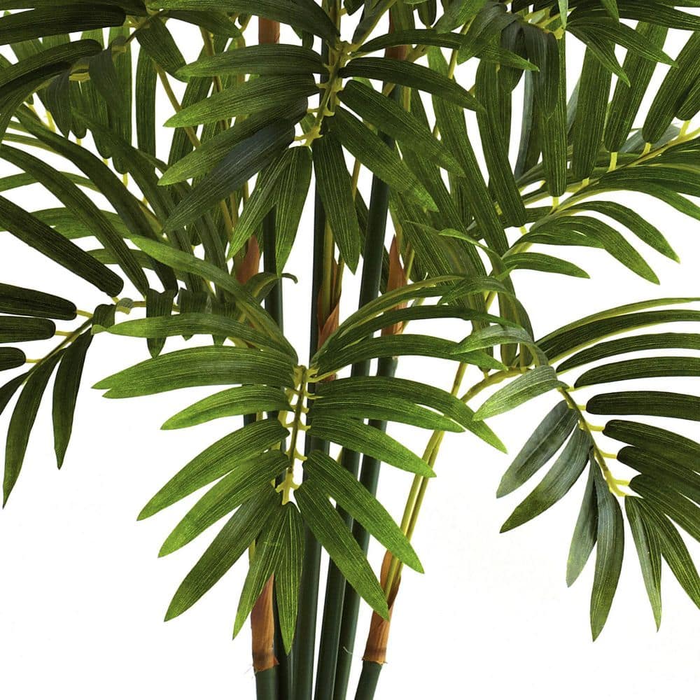 40" Silk Areca Palm Outdoor Floor Plant