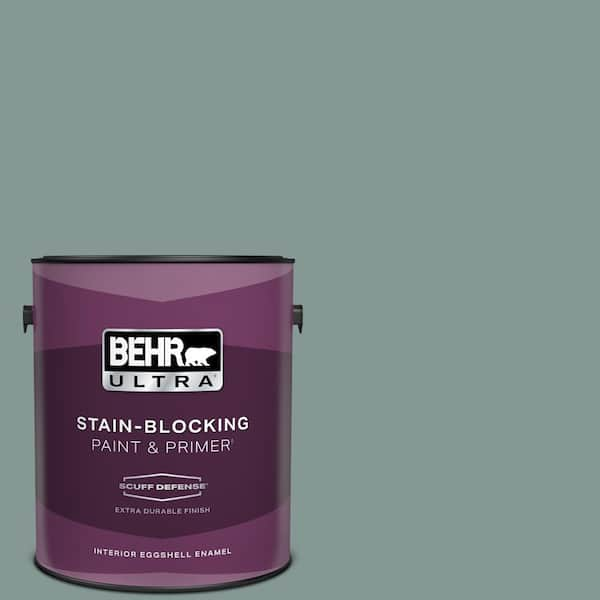 BEHR ULTRA 1 gal. #T18-15 In The Moment Extra Durable Eggshell Enamel Interior Paint & Primer