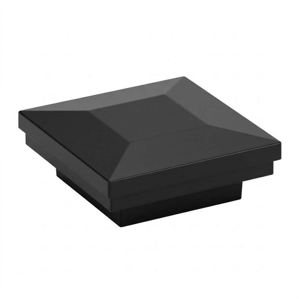 5 in. x 5 in. Serene Black Composite Flat Top Post Cap with Downward Light (Power Supply Sold Separately) price history on PriceWatchPro