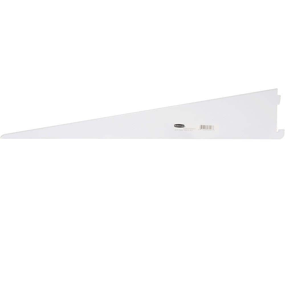 Pair Used. Spur Shelving Style Brackets White 